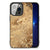 iPhone 13 Pro Marmeren Print Telefoonhoesje Marmer Creme B2C Telecom