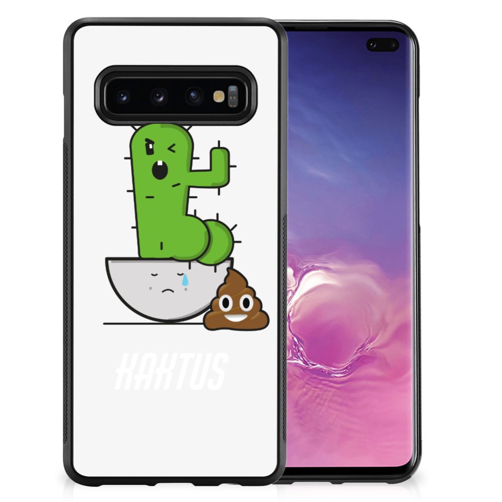 Samsung Galaxy S10+ Bumper Hoesje Cactus Poo B2C Telecom