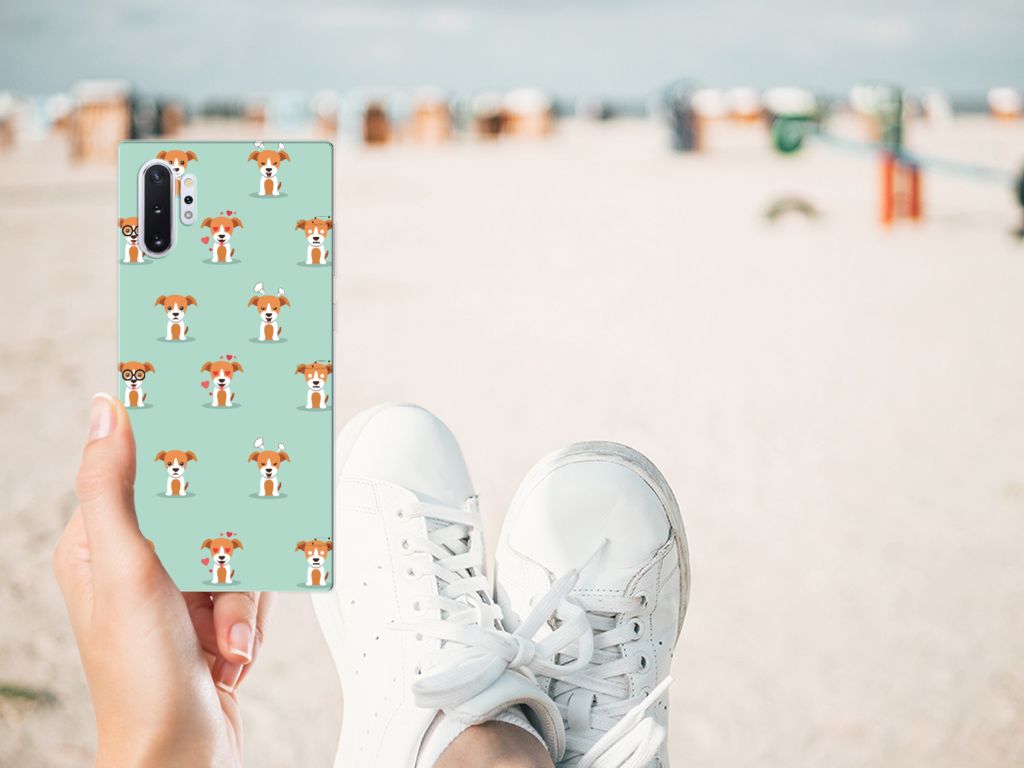 Samsung Galaxy Note 10 Plus TPU Hoesje Pups