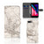Apple iPhone 7 Plus | 8 Plus Bookcase Marmer Beige