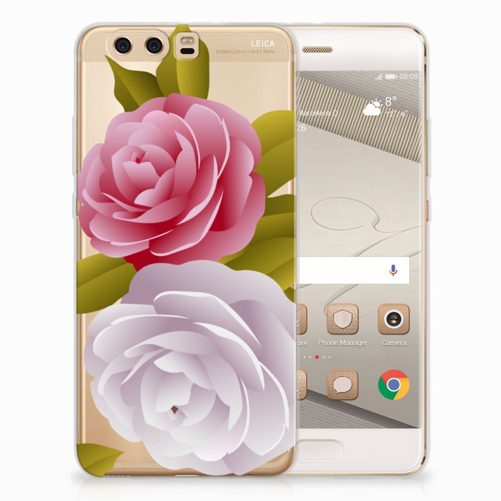 Huawei P10 Plus TPU Case Roses