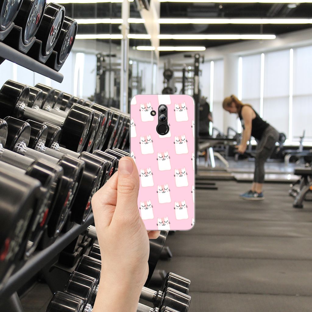 Huawei Mate 20 Lite TPU Hoesje Sleeping Cats