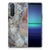 Sony Xperia 5II TPU Siliconen Hoesje Marmer Grijs B2C Telecom