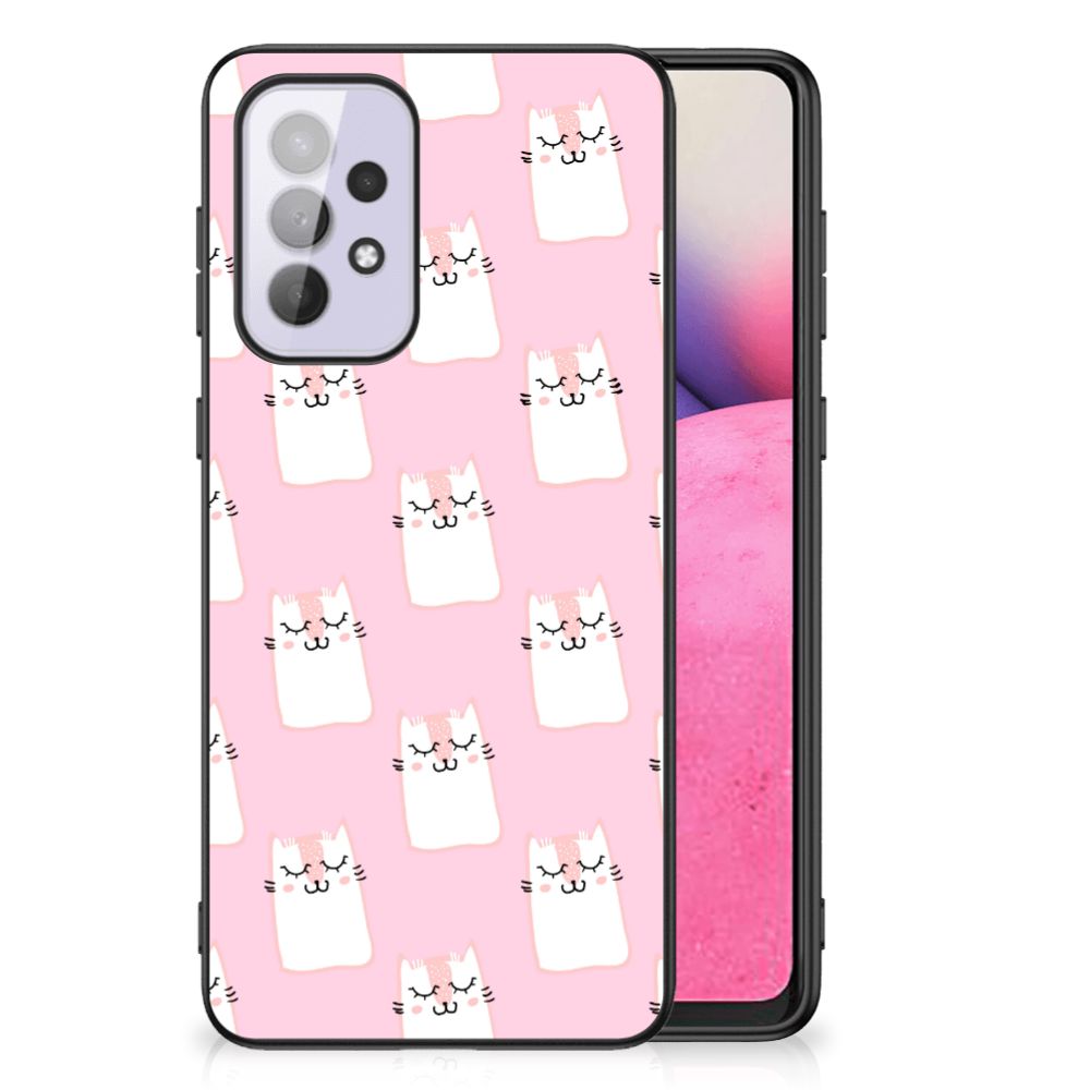 Samsung Galaxy A33 5G Dierenprint Telefoonhoesje Sleeping Cats B2C Telecom