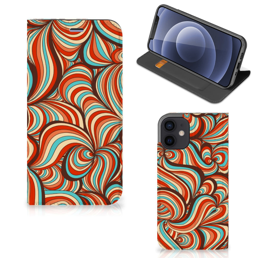 iPhone 12 Mini Bookcase Retro