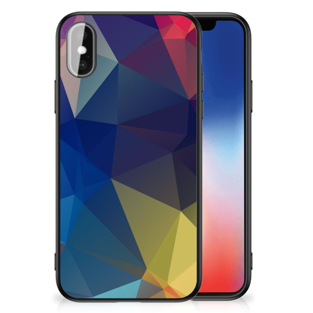 iPhone X | Xs Backcover Polygon Dark B2C Telecom
