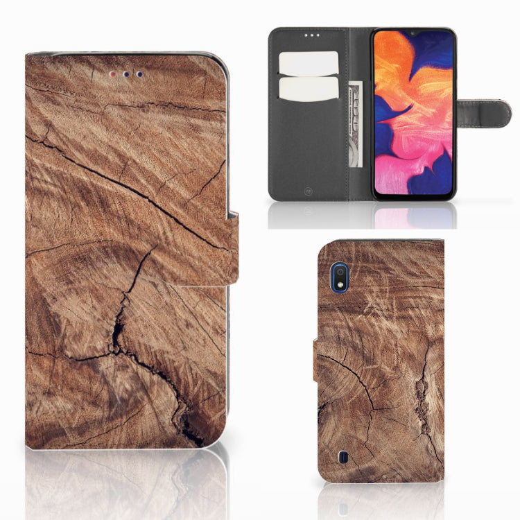 Samsung Galaxy A10 Book Style Case Tree Trunk