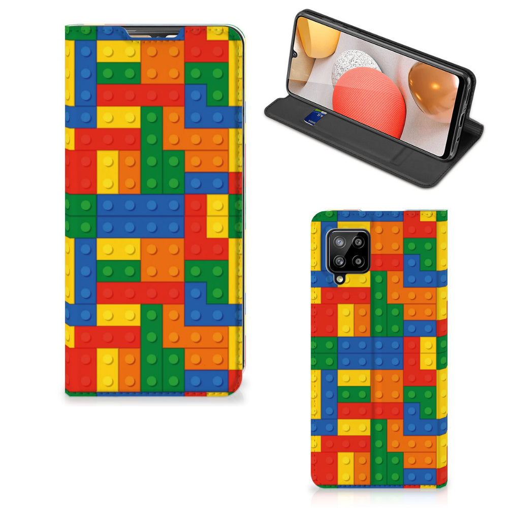 Samsung Galaxy A42 Hoesje met Magneet Blokken