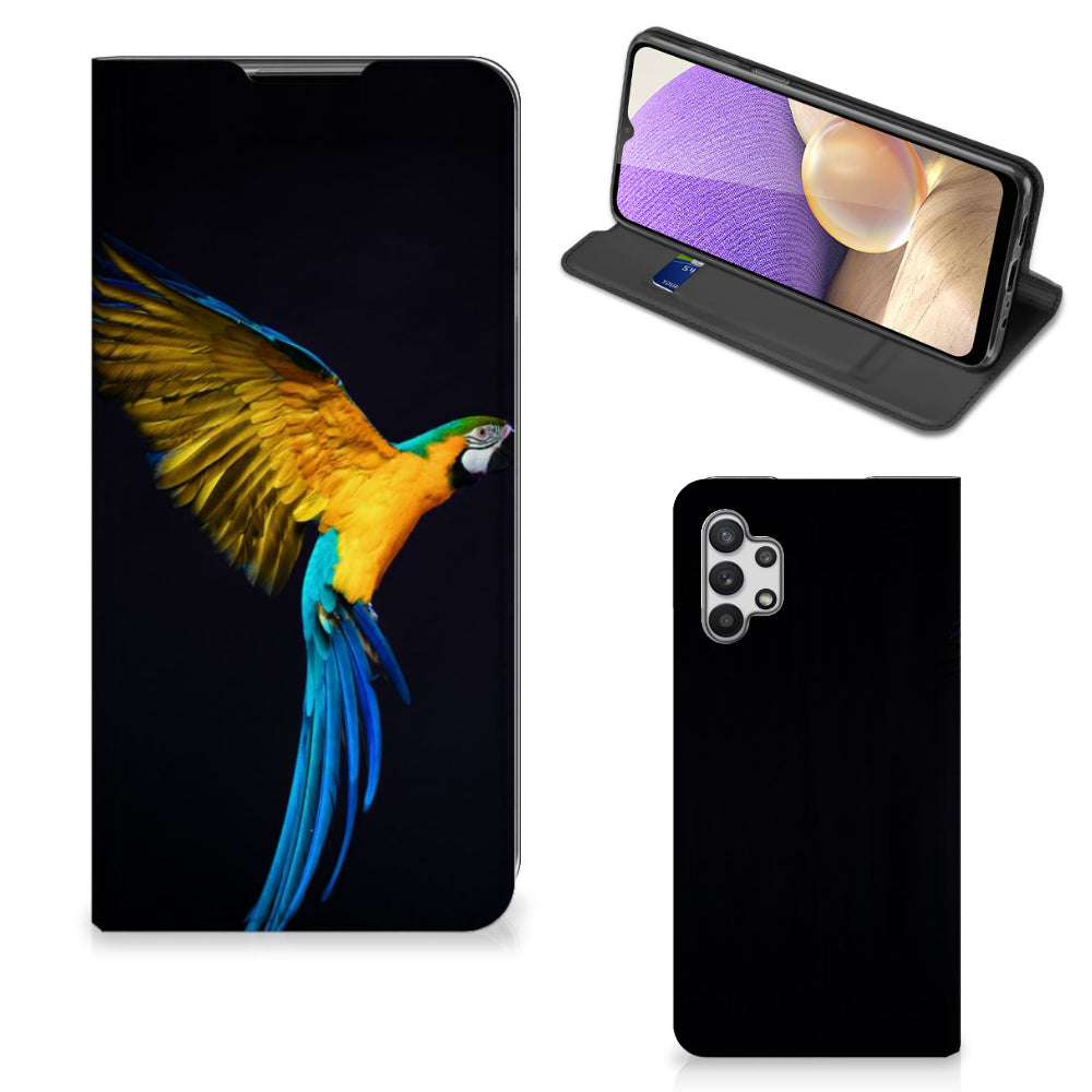 Samsung Galaxy A32 5G Hoesje maken Papegaai