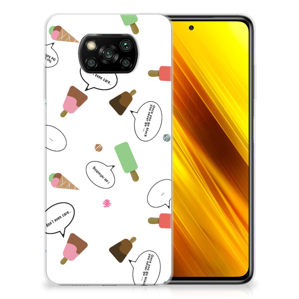 Xiaomi Poco X3 | Poco X3 Pro Siliconen Case IJsjes B2C Telecom