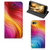 Stand Case voor iPhone 7 | 8 | SE (2020) | SE (2022) Regenboog met kleurrijk golvend design đ