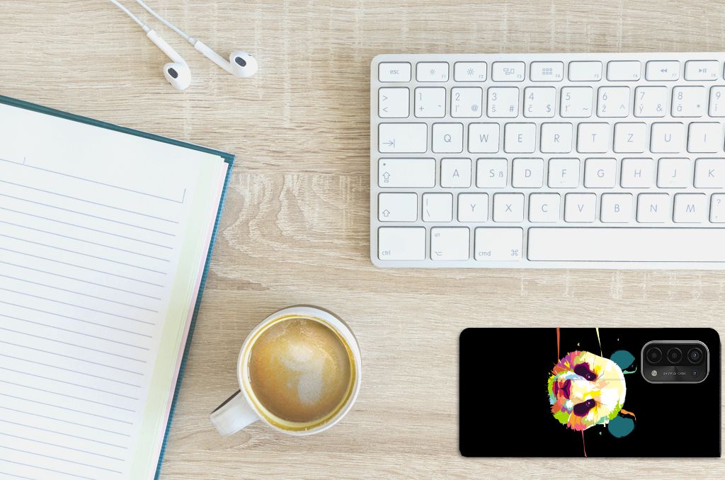 OPPO A54 5G | A74 5G | A93 5G Magnet Case Panda Color - B2C Telecom