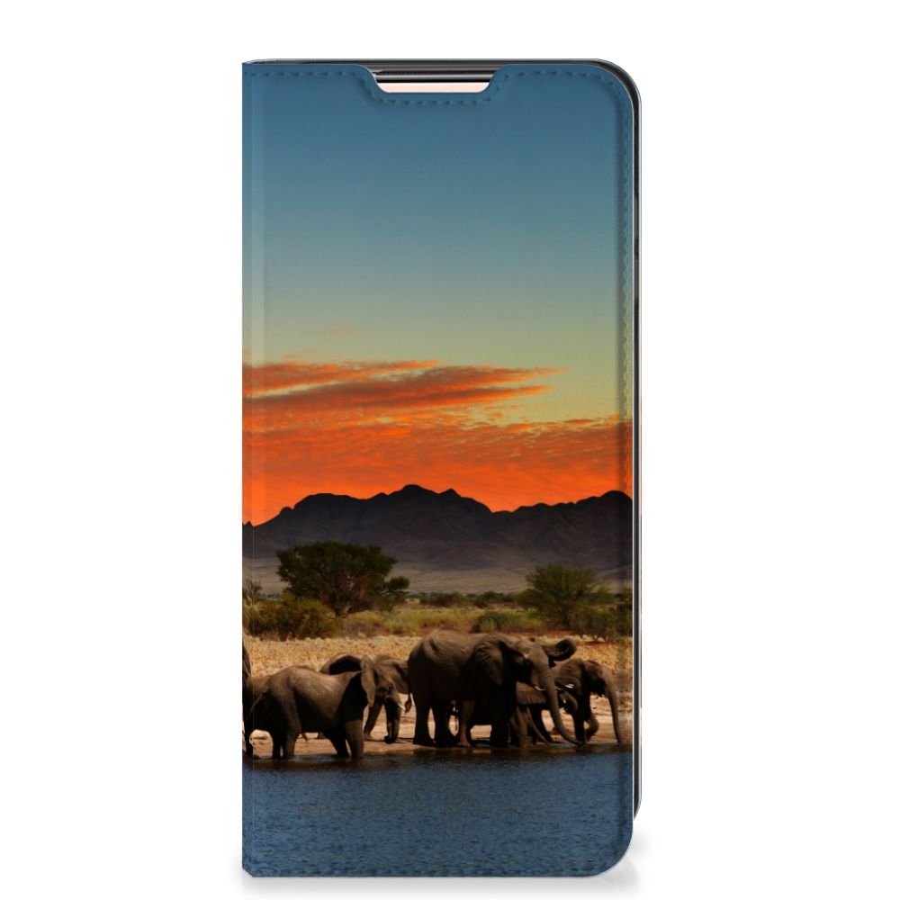 Xiaomi Redmi Note 10/10T 5G | Poco M3 Pro Hoesje maken Olifanten - B2C Telecom
