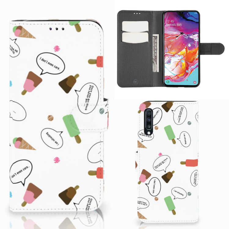 Samsung Galaxy A70 Book Cover IJsjes