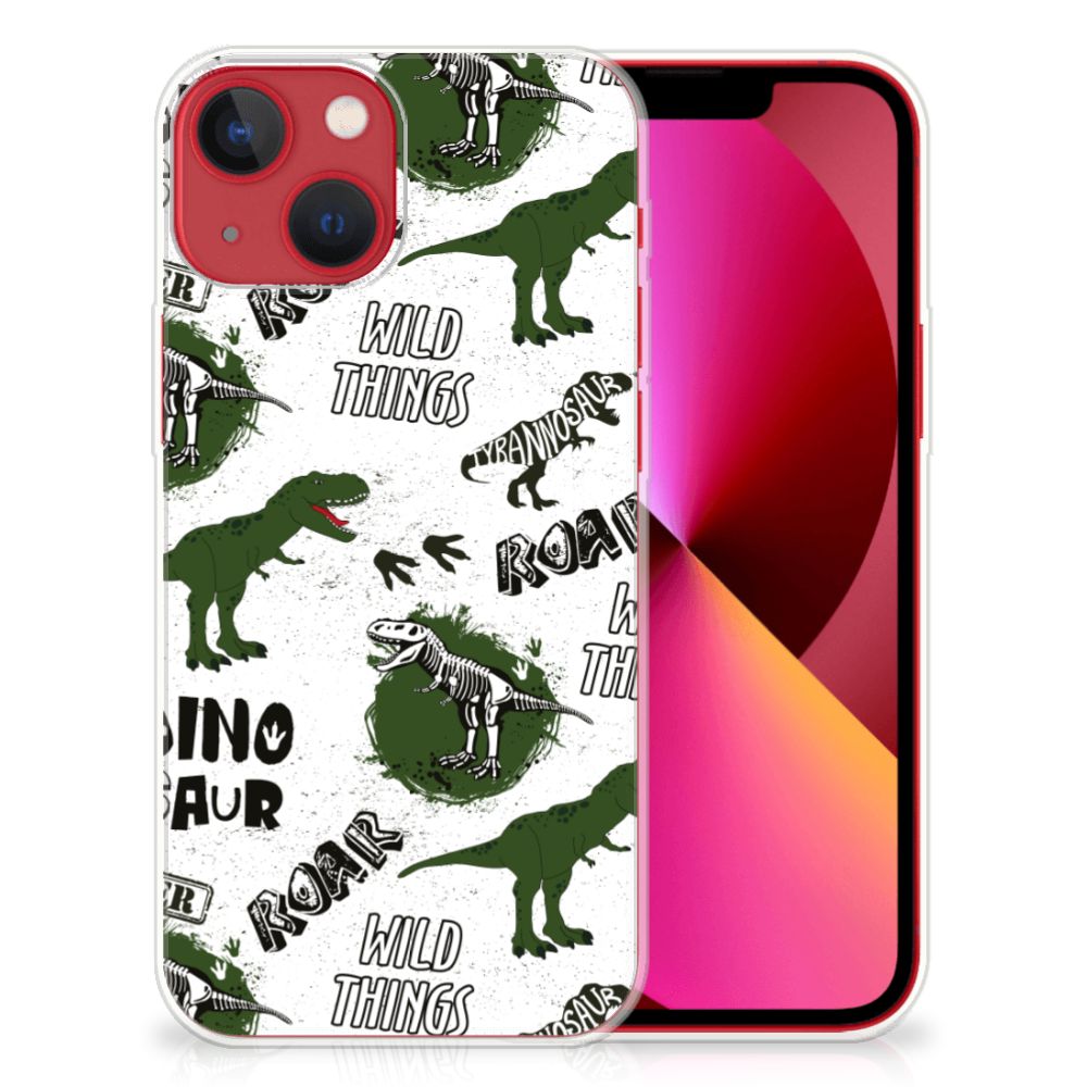 TPU Hoesje voor Apple iPhone 13 Dinosaurus B2C Telecom