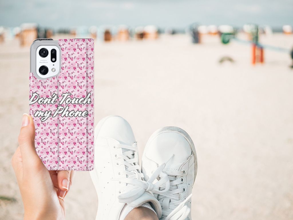 OPPO Find X5 Pro Design Case Flowers Pink DTMP - B2C Telecom