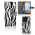 Xiaomi Redmi 10C Telefoonhoesje met Pasjes Zebra