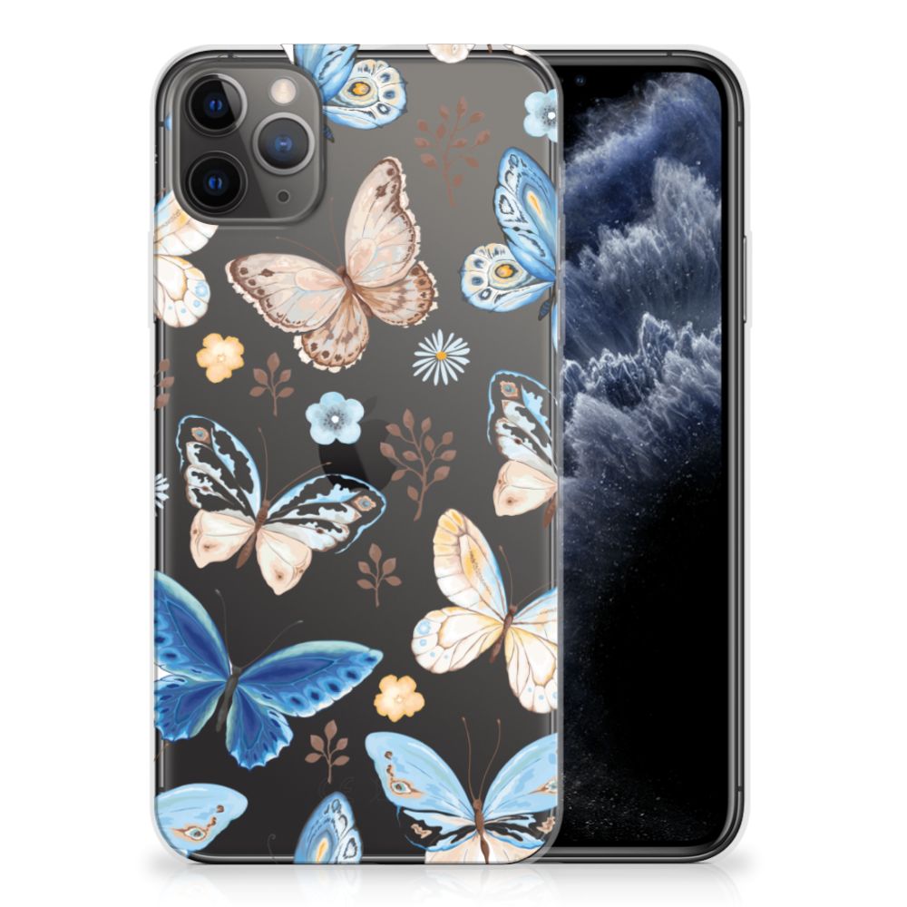 TPU Hoesje voor Apple iPhone 11 Pro Max Vlinder