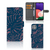Samsung Galaxy A22 5G Hoesje Palm Leaves