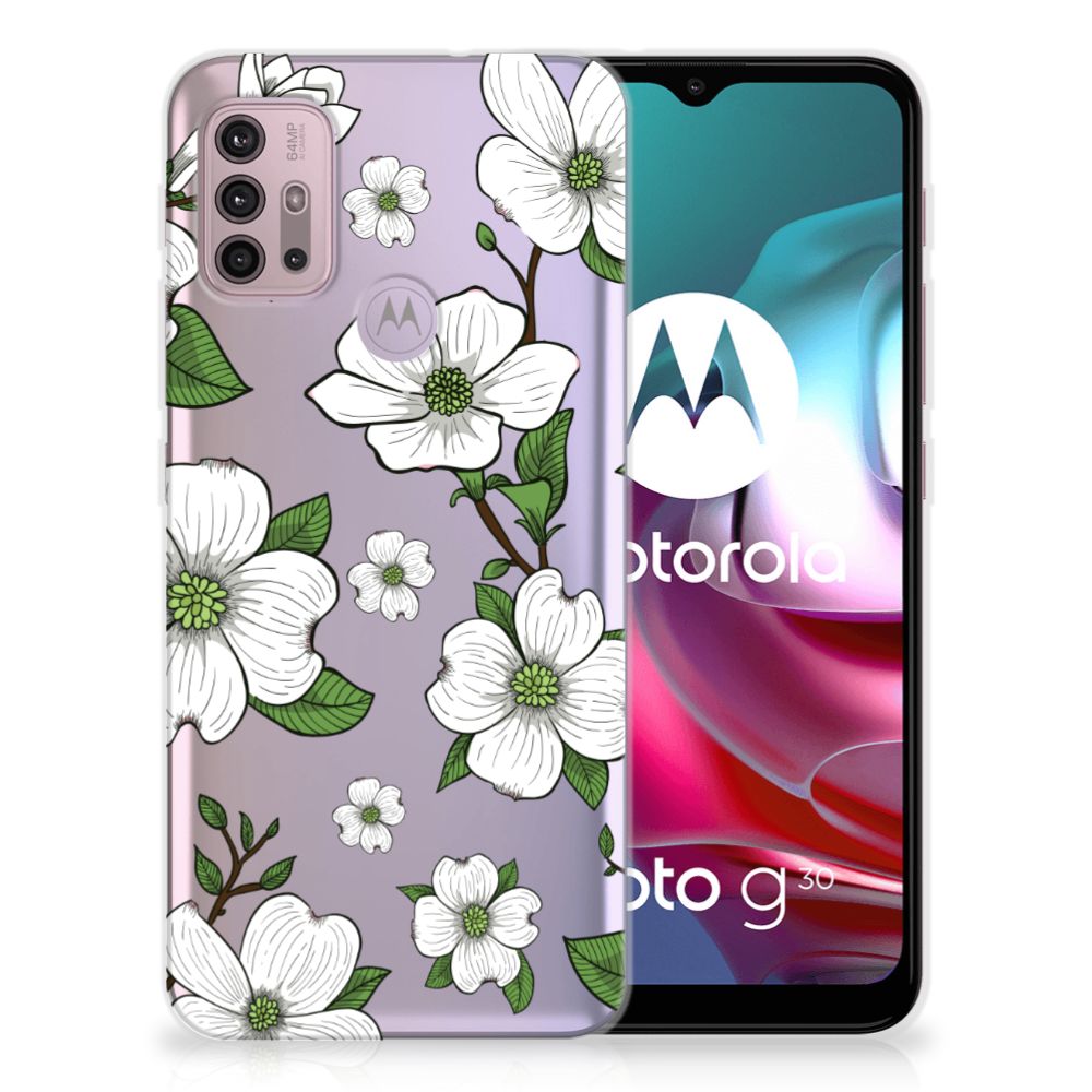 Motorola Moto G30 | G10 TPU Case Dogwood Flowers B2C Telecom