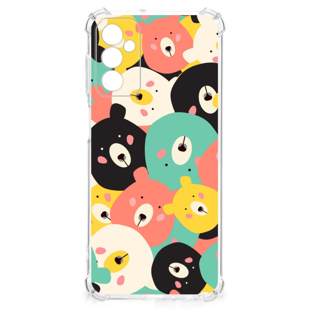 Samsung Galaxy M13 4G | M23 Stevig Bumper Hoesje Bears B2C Telecom