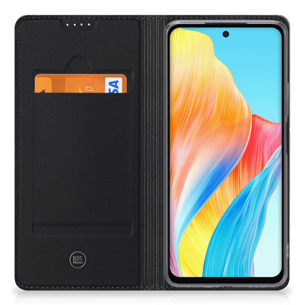 Stand Case voor OPPO A58 4G Galaxy