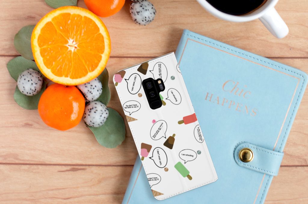 Samsung Galaxy S9 Plus Flip Style Cover IJsjes