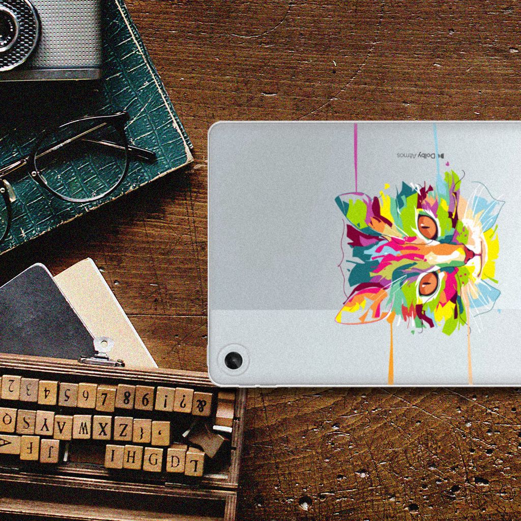 Lenovo Tab M10 Plus (3e generatie) Tablet Back Cover Cat Color - B2C Telecom