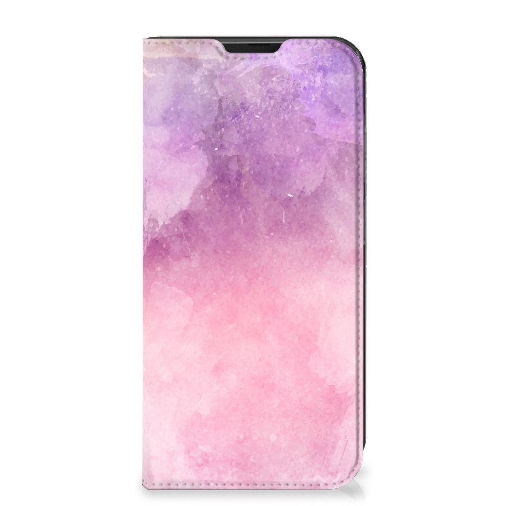 Bookcase Samsung Galaxy Xcover 6 Pro Pink Purple Paint - B2C Telecom