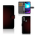 Motorola Moto E20 | E30 | E40 Telefoon Hoesje Geruit Rood met ruimte voor 3 pasjes en opvallend design.