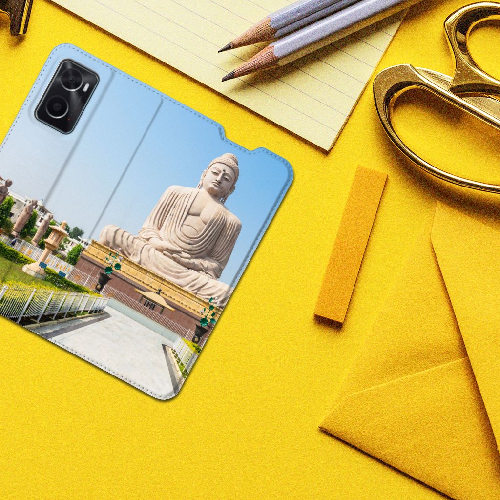 OPPO A96 | A76 Book Cover Boeddha - B2C Telecom