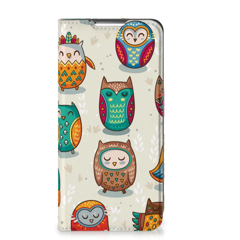 Samsung Galaxy S22 Plus Hoesje maken Vrolijke Uilen - B2C Telecom