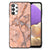 Samsung Galaxy A32 5G Marmeren Print Telefoonhoesje Marmer Oranje B2C Telecom