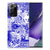 Silicone Back Case Samsung Galaxy Note20 Ultra Angel Skull Blauw B2C Telecom