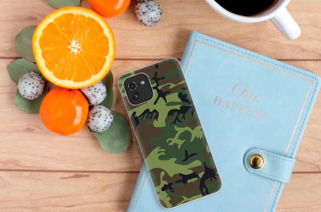 Samsung Galaxy A03 TPU bumper Army Dark B2C Telecom