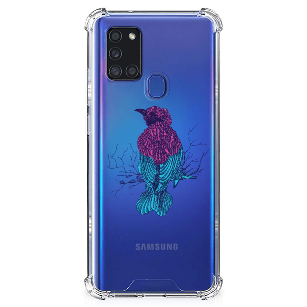 Samsung Galaxy A21s Stevig Bumper Hoesje Merel B2C Telecom