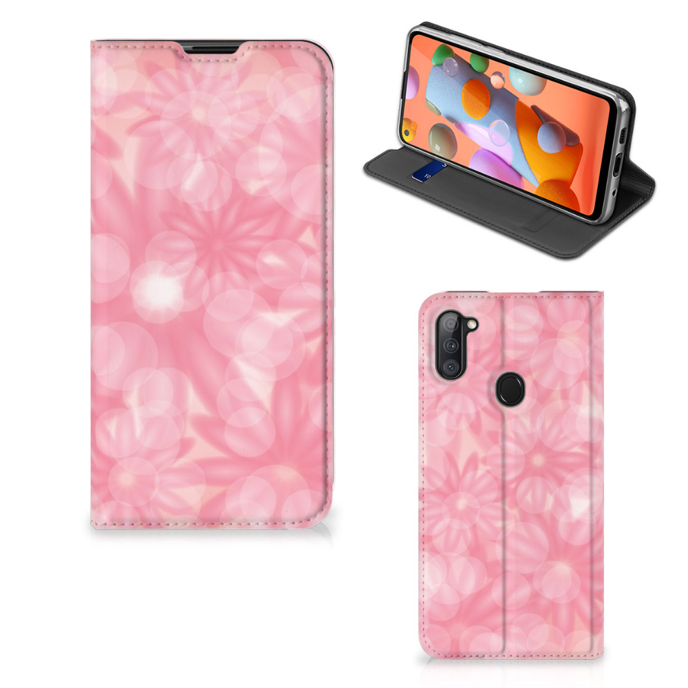 Samsung Galaxy M11 | A11 Smart Cover Spring Flowers - B2C Telecom