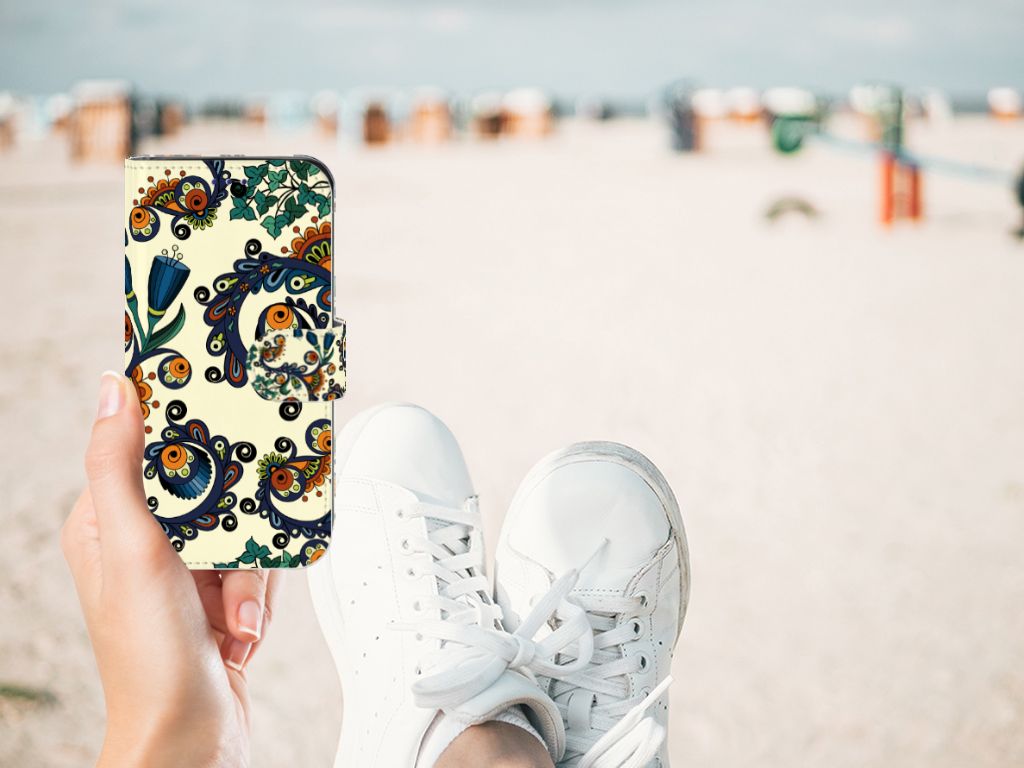 Wallet Case Samsung Galaxy S10e Barok Flower