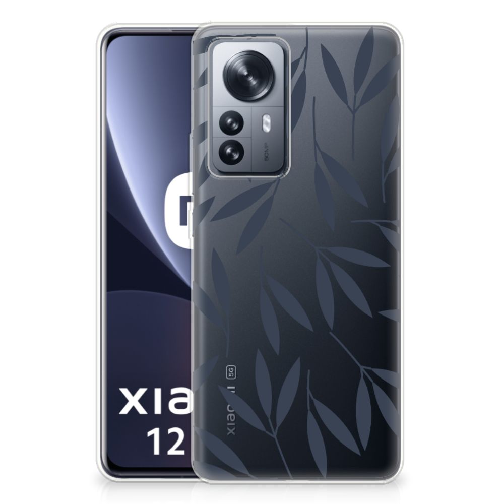 Xiaomi 12 Pro TPU Case Leaves Blue B2C Telecom