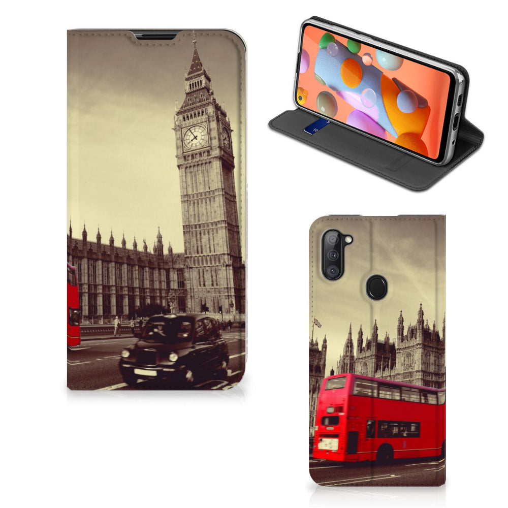 Samsung Galaxy M11 | A11 Book Cover Londen