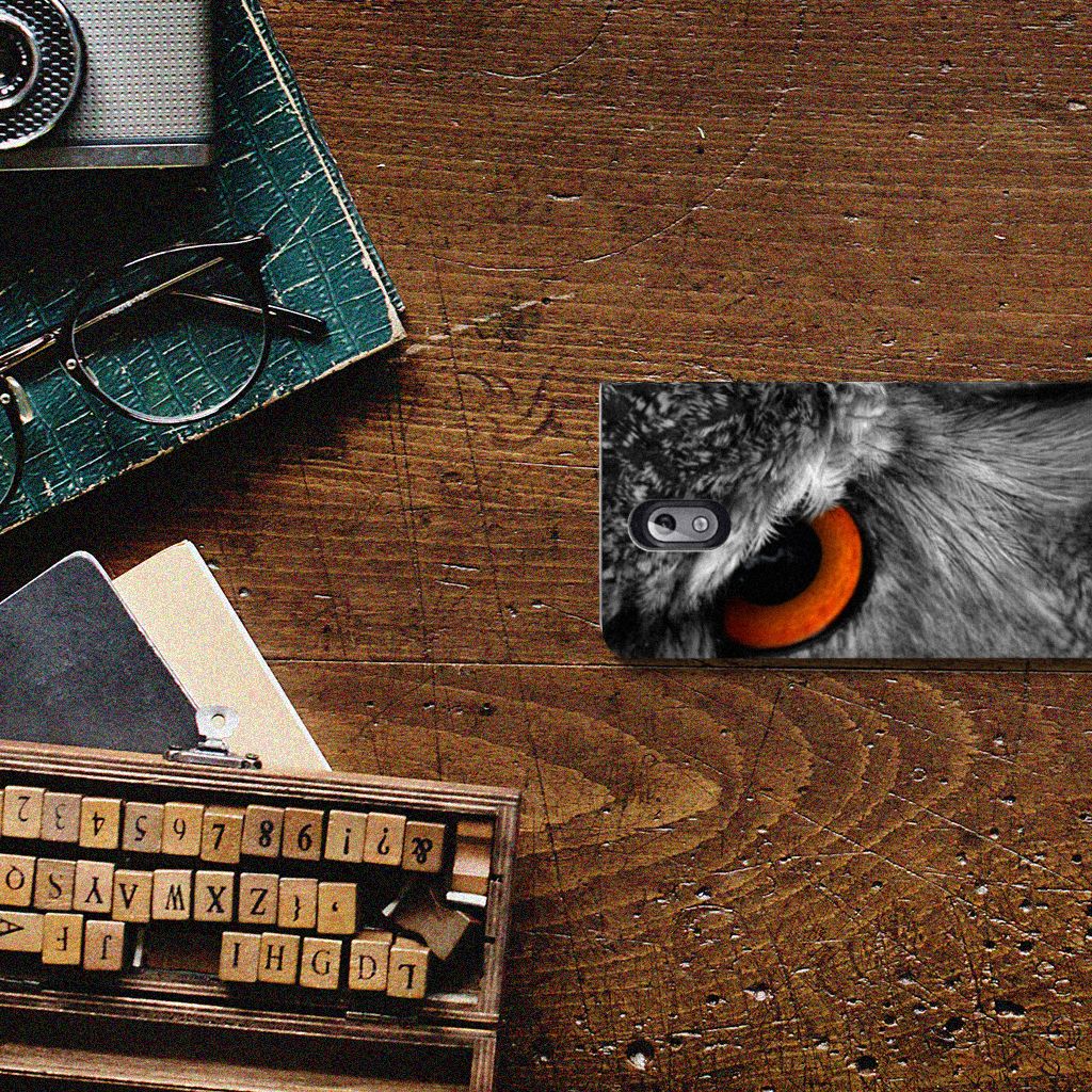 Nokia 3.1 (2018) Hoesje maken Uil