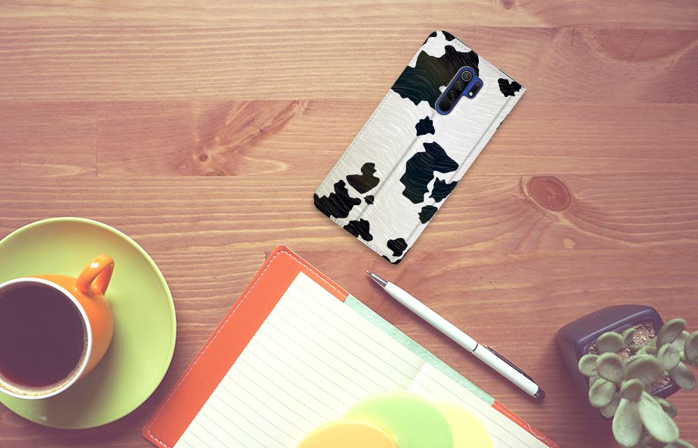 Xiaomi Redmi 9 Hoesje maken Koeienvlekken - B2C Telecom