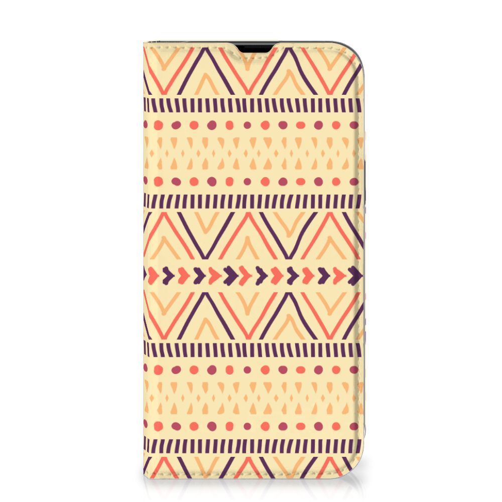 iPhone 13 Pro Max Hoesje met Magneet Aztec Yellow - B2C Telecom