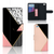 Huawei Ascend P8 Lite Book Case Zwart Roze Vormen