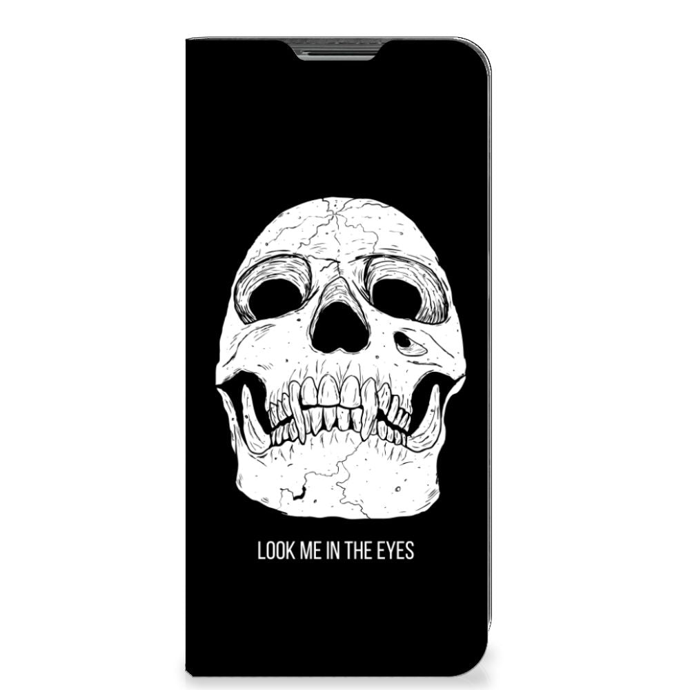 Mobiel BookCase OPPO Find X5 Lite | Reno7 5G Skull Eyes - B2C Telecom