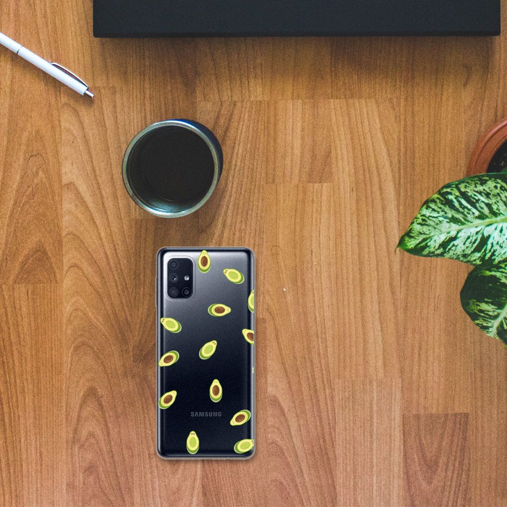 Samsung Galaxy M51 Siliconen Case Avocado B2C Telecom