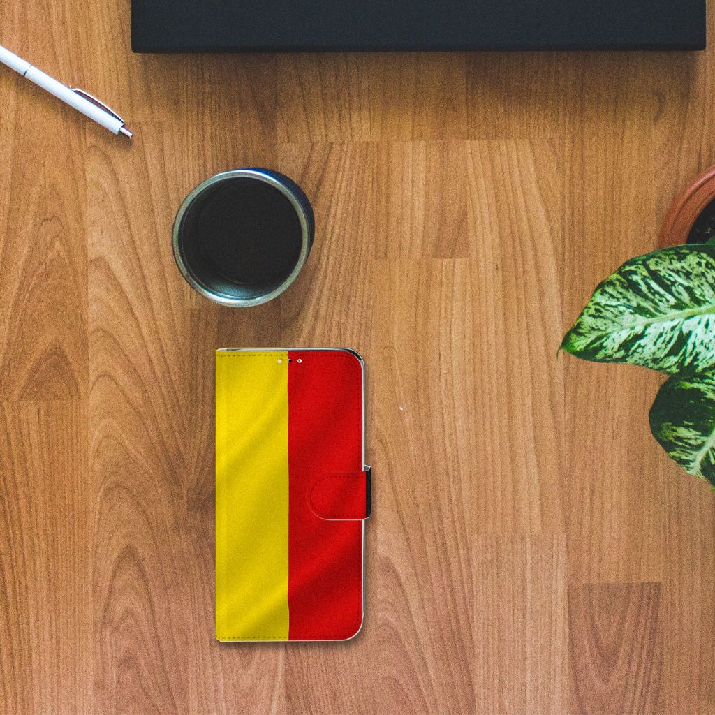 Huawei Y6 (2019) Bookstyle Case Belgische Vlag