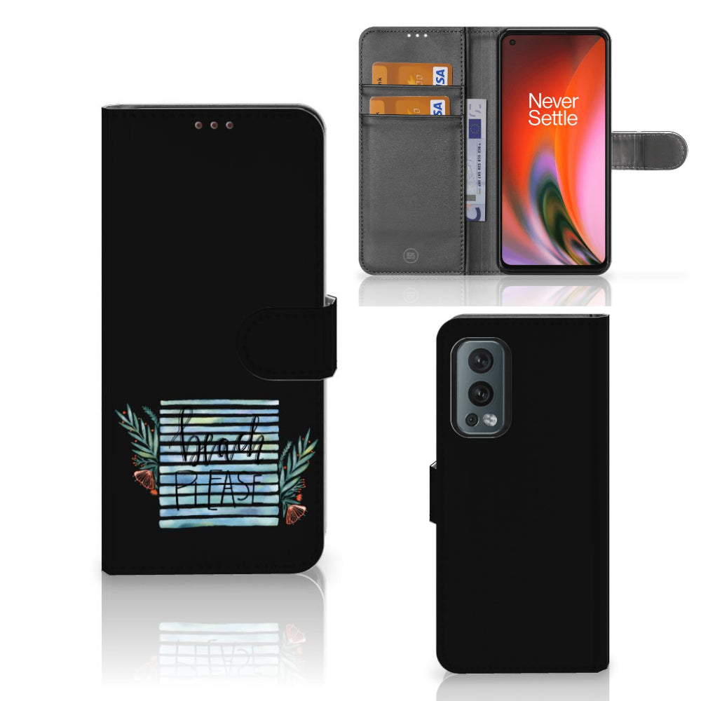 OnePlus Nord 2 5G Leuk Hoesje Boho Beach