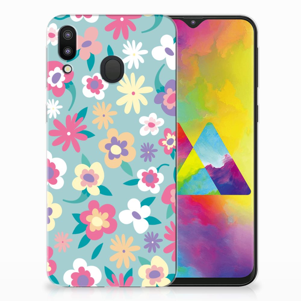Samsung Galaxy M20 (Power) TPU Case Flower Power