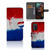 Nokia XR21 Bookstyle Case Nederland met artistiek ontwerp van de Nederlandse vlag, geschikt voor trots op Nederland.